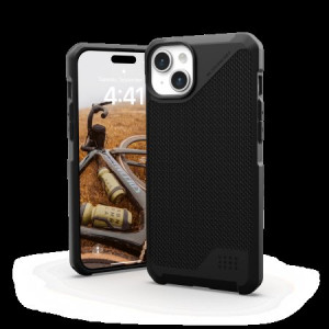 Гръб UAG Metropolis LT MagSafe - iPhone 15 Plus черен кевлар - Img 3