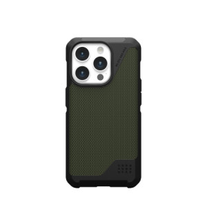 Гръб UAG Metropolis LT MagSafe - iPhone 15 Pro зелен кевлар - Img 1
