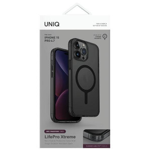 Гръб UNIQ LifePro Xtreme Magclick - iPhone 15 Pro Max frost smoke - Img 2
