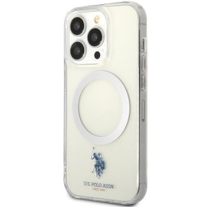 Гръб US POLO Magsafe USHMP15LUCIT - iPhone 15 Pro прозрачен - Img 2