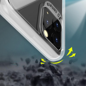 Гъвкав силиконов гръб S-case - Huawei P smart 2020 син - Img 4