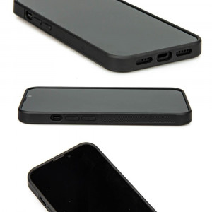 Дървен гръб BEWOOD Unique Wood and Resin - iPhone 13 Pro Тurquoise тюркоаз / черен - Img 3
