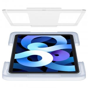 Закален стъклен протектор с инструмент за поставяне SPIGEN Glas.Tr Ez Fit - iPad Air 10.9" (4th gen 2020) / (5th gen 2022) прозрачен - Img 13