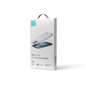 Закален стъклен протектор JOYROOM с инструмент за поставяне - iPhone 13 Pro Max / 14 Plus (JR-H11) - Img 5