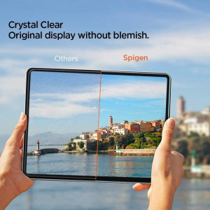 Закален стъклен протектор SPIGEN Glas Tr Slim - iPad Pro 11" (1st gen 2018) / Pro (2nd gen 2020) / Pro 11" (3rd gen 2021) / Pro 11" (4th gen 2022) / Air 10.9" (4th gen 2020) / (5th gen 2022) прозрачен - Img 15