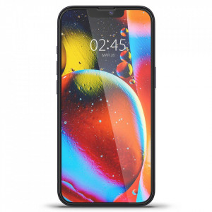 Закален стъклен протектор SPIGEN TR Slim FC - iPhone 13 Pro Max / 14 Plus с черна рамка - Img 2