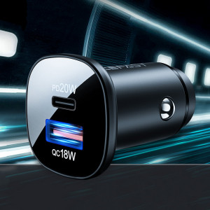 Зарядно за кола ACEFAST 38W USB Type A / 2x USB Type C PPS PD QC 3.0 AFC FCP (B1) черно - Img 11