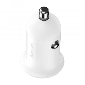 Зарядно за кола BASEUS Grain Pro 4.8A 2x USB Type A (CCALLP-02) бяло - Img 3