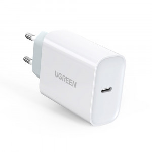 Зарядно за стена UGREEN 30W USB Type C PD QC4.0 (70161) бяло - Img 1