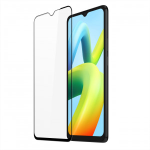 Извит закален стъклен протектор DUX DUCIS - Xiaomi Redmi A1 / A1+ / A2 / A2+ с черна рамка