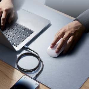 Кабел за зареждане и данни с оплетка JOYROOM Starry SA32-AL3 USB Type A към Lightning 3A 1m черен - Img 14