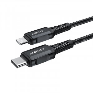 Кабел за зареждане и данни ACEFAST MFI USB Type C към Lightning 1.8m 30W 3A черен (C4-01 C черен) - Img 9