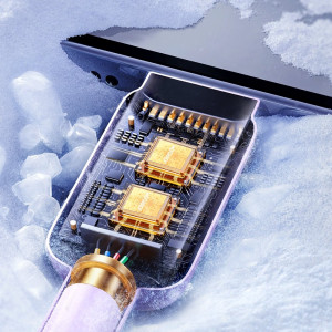 Кабел за зареждане и данни JOYROOM USB Type A към Lightning 1.2m S-AL012A14 лилав - Img 7