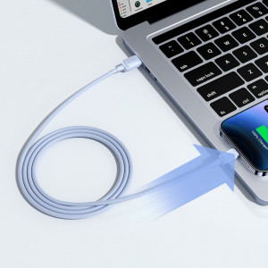 Кабел за зареждане и данни JOYROOM USB Type A към Lightning 1.2m S-AL012A14 син - Img 6