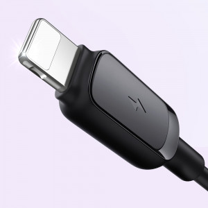Кабел за зареждане и данни JOYROOM USB Type A към Lightning 2.4A 2m S-AL012A14 черен - Img 8