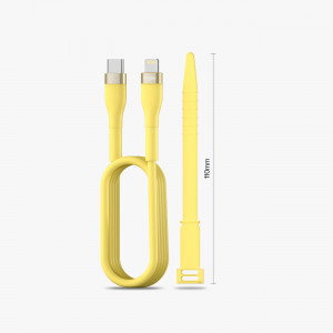 Кабел за зареждане и данни RINGKE USB Type C към Lightning 480Mb/s 20W 1.2m черен (CB60112RS) - Img 11