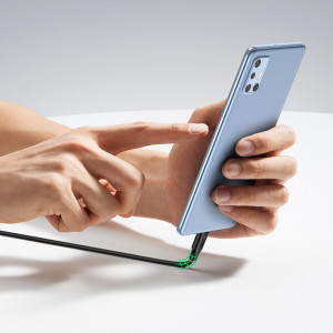 Кабел за зареждане и данни UGREEN US562 USB Type C към USB Type C Power Delivery с бързо зареждане 1.5m черен - Img 3