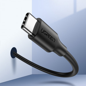 Кабел за зареждане и данни UGREEN USB Type C към USB Type C 3A 1m черен (US286) - Img 9