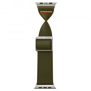 Каишка SPIGEN Fit Lite Ultra - Apple Watch 45mm Series 9 / 45mm Series 8 / 45mm Series 7 / 44mm SЕ (2nd gen) / 44mm SE / 44mm Series 6 / 44mm Series 5 / 44mm Series 4 каки - Img 8