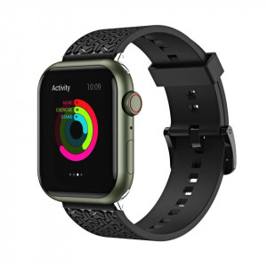 Каишка Y - Apple Watch 7 / SE (41 / 40 / 38mm) черен - Img 4