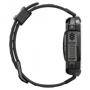 Калъф за корпус с каишка SPIGEN Rugged Armor Pro - Apple Watch Ultra 49mm / Ultra 2 49mm черен - Img 7