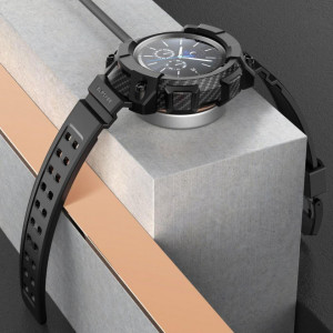 Калъф за корпус с каишка SUPCASE Unicorn Beetle Pro - Samsung Galaxy Watch4 Classic 46mm черен - Img 3