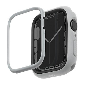Калъф за корпус с рамка UNIQ Moduo - Apple Watch 40mm SE / 41mm Series 8 / 41mm Series 7 / 40mm Series 6 / 40mm Series 5 / 40mm Series 4 тебеширеносив - Img 1
