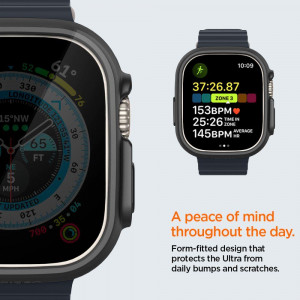 Калъф за корпус SPIGEN Thin Fit - Apple Watch Ultra 49mm / Ultra 2 49mm черен - Img 13