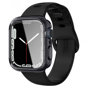 Калъф за корпус SPIGEN Ultra Hybrid - Apple Watch 41mm Series 9 / 41mm Series 8 / 41mm Series 7 прозрачно сив - Img 1