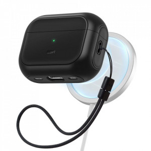 Калъф за слушалки ESR Orbit Halolock MagSafe - AirPods Pro 1 / 2 черен - Img 1