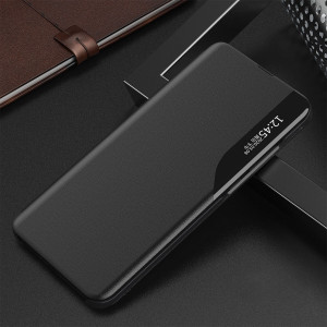 Калъф тип книга от еко кожа Eco - Xiaomi Poco C65 / Redmi 13C черен - Img 2