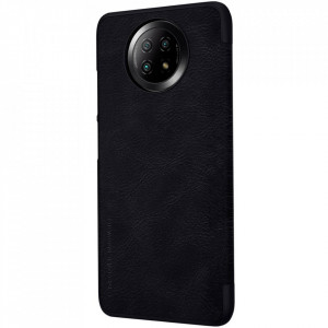 Калъф тип книга от еко кожа NILLKIN Qin - Xiaomi Redmi Note 9T черен - Img 3