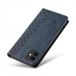 Калъф тип книга с връзка Magnet Strap - iPhone 12 син - Img 10