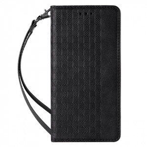 Калъф тип книга с връзка Magnet Strap - Samsung Galaxy S22+ черен - Img 3
