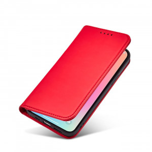 Калъф тип книга с външен джоб Magnet Card - iPhone 14 Pro червен - Img 12