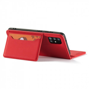 Калъф тип книга с външен джоб Magnet Card - Samsung Galaxy A04s / A13 5G червен - Img 9