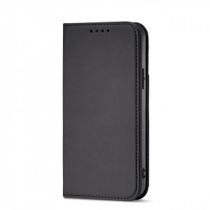 Калъф тип книга с външен джоб Magnet Card - Samsung Galaxy A23 / A23 5G черен - Img 4