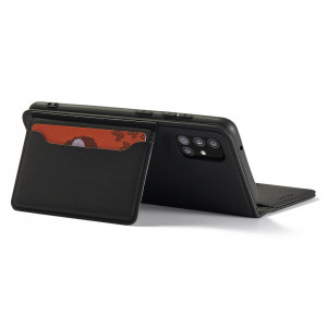 Калъф тип книга с външен джоб Magnet Card - Xiaomi Redmi Note 11 / 11S черен - Img 12