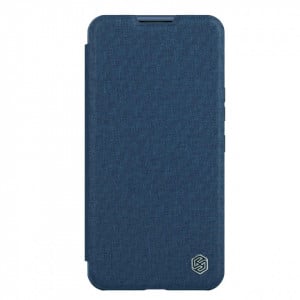 Калъф тип книга с подвижно покритие за камерата NILLKIN Qin Cloth Pro - iPhone 14 Pro син - Img 6