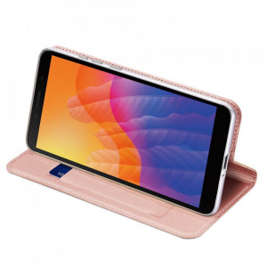 Калъф тип книга DUX DUCIS Skin Pro - Huawei Y5p розов - Img 4