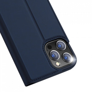 Калъф тип книга DUX DUCIS Skin Pro - iPhone 13 Pro син - Img 3
