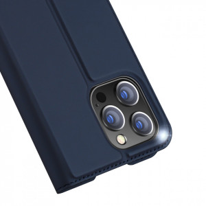 Калъф тип книга DUX DUCIS Skin Pro - iPhone 14 Pro син - Img 3