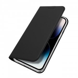 Калъф тип книга DUX DUCIS Skin Pro - iPhone 15 Pro черен - Img 4