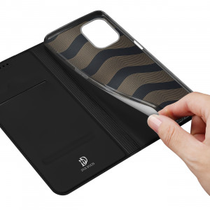 Калъф тип книга DUX DUCIS Skin Pro - Realme 9i 5G / 10 5G черен - Img 8