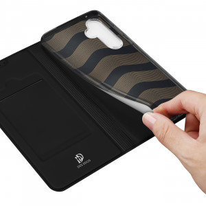 Калъф тип книга DUX DUCIS Skin Pro - Samsung A35 5G черен - Img 10