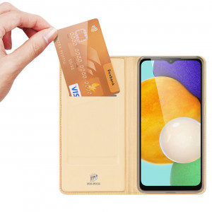 Калъф тип книга DUX DUCIS Skin Pro - Samsung Galaxy A14 5G златист - Img 2