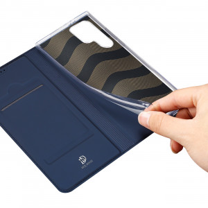 Калъф тип книга DUX DUCIS Skin Pro - Samsung Galaxy S24 Ultra син - Img 8