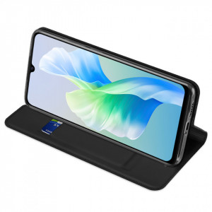 Калъф тип книга DUX DUCIS Skin Pro - Vivo V23e / V23e 5G черен - Img 6