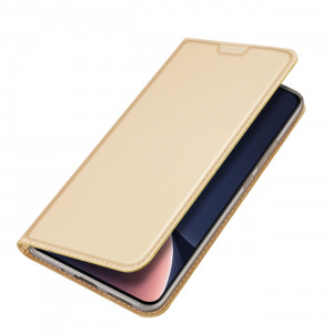 Калъф тип книга DUX DUCIS Skin Pro - Xiaomi 13 златист - Img 4