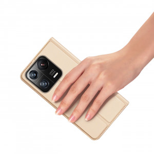 Калъф тип книга DUX DUCIS Skin Pro - Xiaomi 13 Pro златист - Img 8